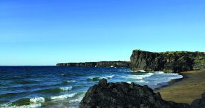 Iceland shoreline