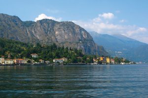 Lake Como town