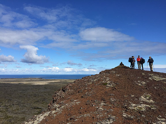 Hiking off the beaten path in Iceland with Ryder-Walker Alpine Adventures.