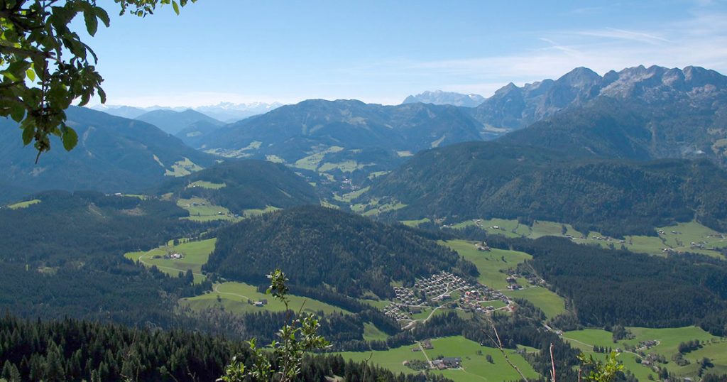 Austrian mountains and landscape.
