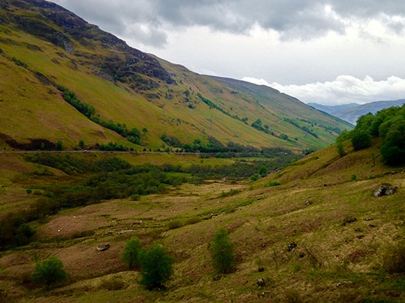 Hiking in Scotland on the Rob Roy trail with Ryder-Walker Alpine Adventures.