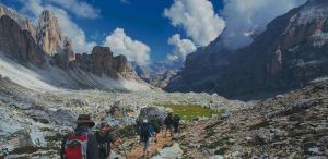 Hiking in the Italian Dolomites