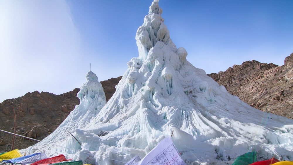ice stupas