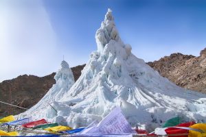 ice stupas
