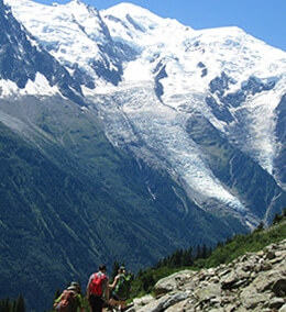 Tour du Mont Blanc hikers