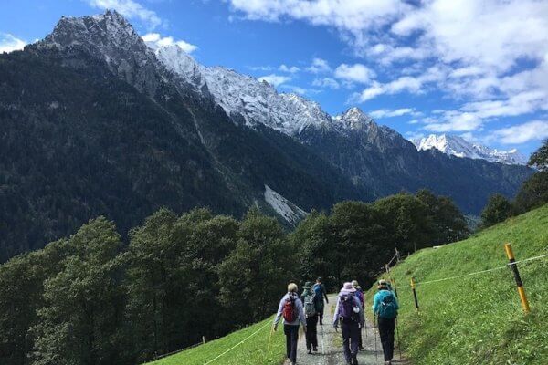 hiking tours european alps