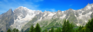 Tour du Mont Blanc mountain range