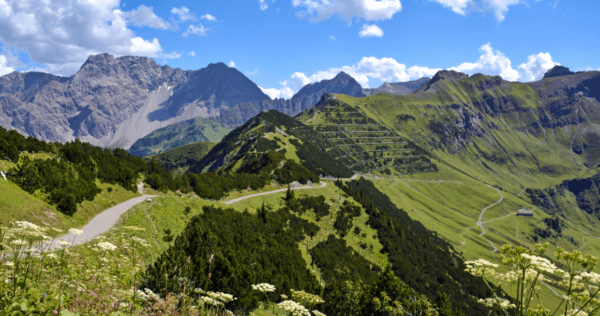 Mountains in Liechtenstein