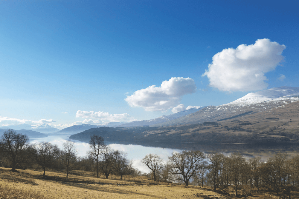 Loch Tay in Scotland