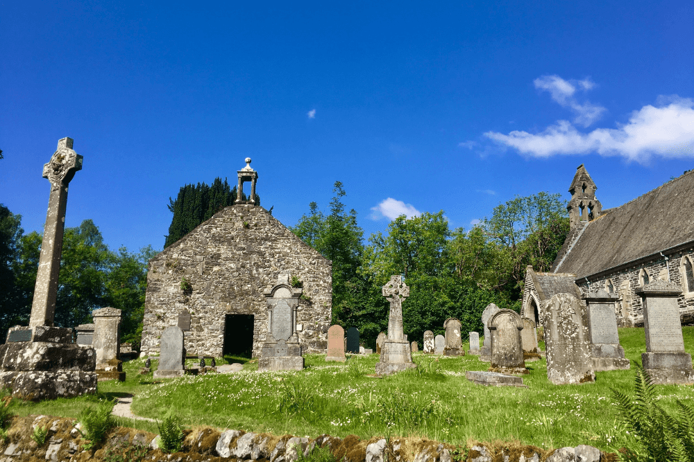 Rob Roy Cemetery in Scotland