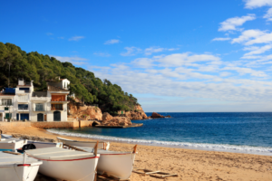 Fishing village in Spain