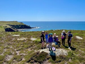 hiking with kids