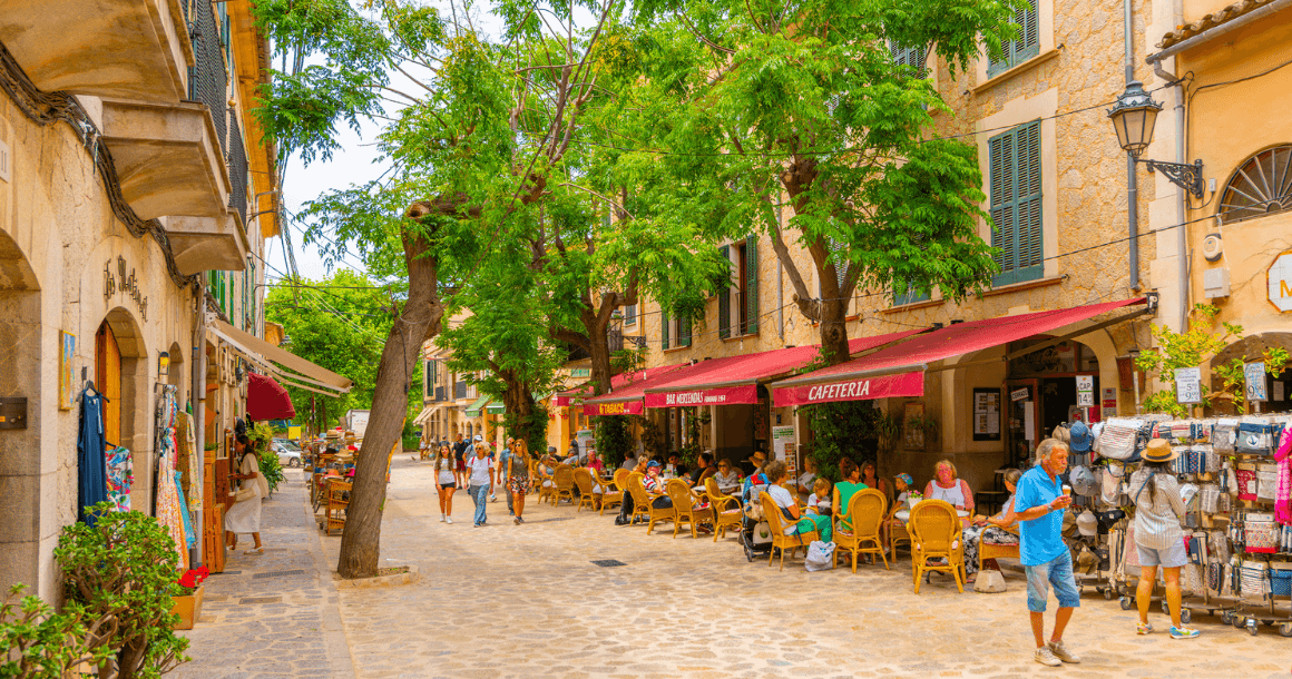 Valdemossa Town in Mallorca