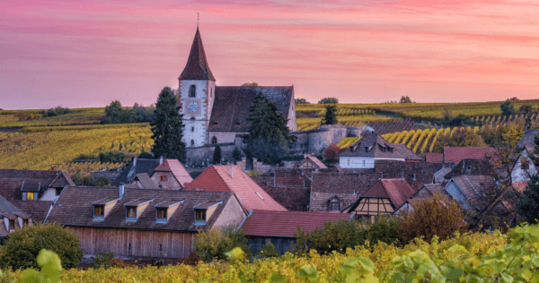 Castle in the Alsace region of France