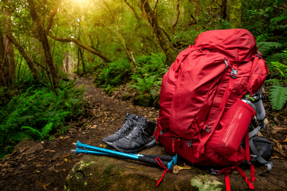 Trail backpack
