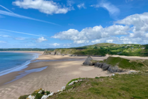Wales coastline