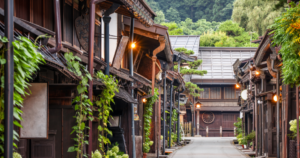 Tateyama Japan historic street